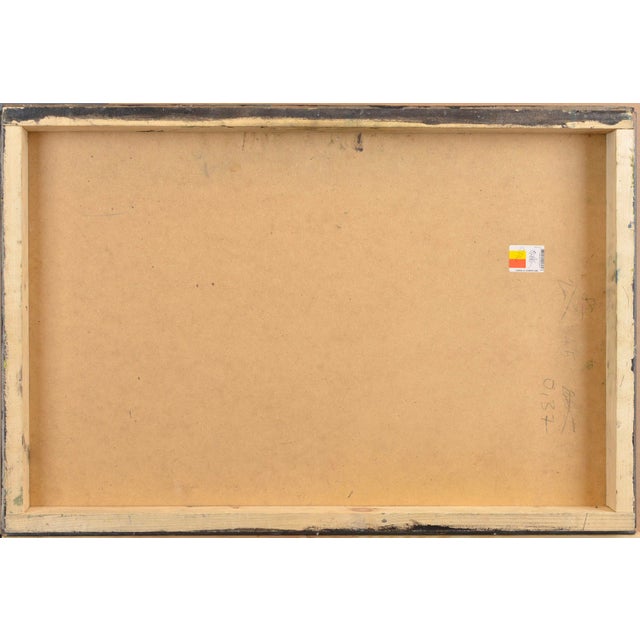 Paper Imants Vecozols, Before Snow, 2000s, Mixed Media on Cardboard For Sale - Image 7 of 8