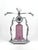 Art Deco 1980s Art Deco Frankart Style Chrome Table Lamp Pink Vianne Frosted Glass Nude Lady For Sale - Image 3 of 18