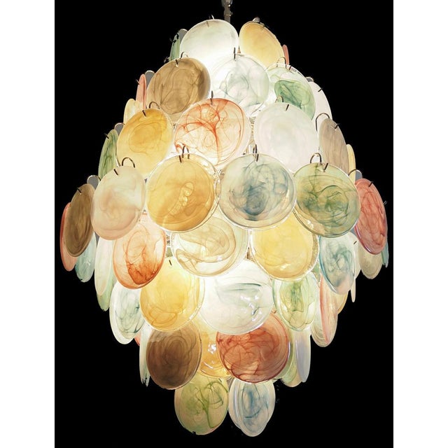 Vintage Italian Murano Chandeliers, 2000s, Set of 2 For Sale - Image 16 of 18