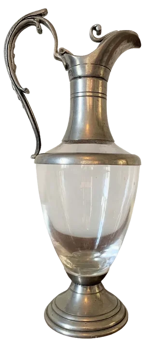 Antique Carafe in Glass, 1890s