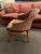 McGuire 1960s Single McGuire Bamboo & Cane Upholstered Game Chair For Sale - Image 4 of 10
