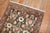 Early 20th Century Zabihi Collection Brown Persian Mahal Throw Rug - 2'4" x 3'9" For Sale - Image 4 of 6