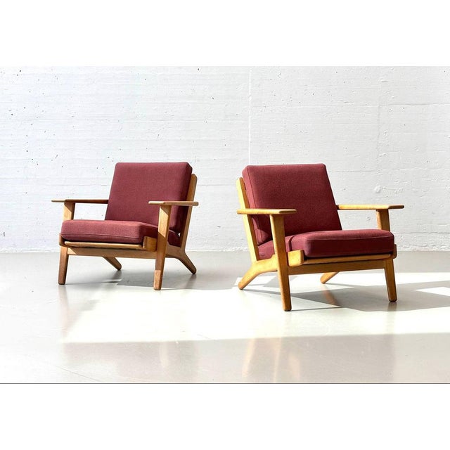 GE 290 Easy Chair by Hans J. Wegner for Getama, 1950s For Sale - Image 3 of 18