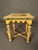 Printmaking Materials Pair of French Louis XVI Style Polychrome Side Tables With Painted Country Manor Tops, Circa 1920 For Sale - Image 7 of 12