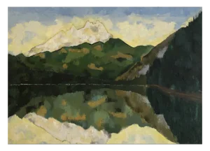 Jean-Jacques Boimond, Paysage miroir, Oil on Canvas