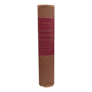 1956 Concise Edition Webster’s New World Dictionary of the American Language For Sale