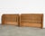 Late 20th Century Pair of Organic Modern Woven Rattan Wicker Wingback Headboards For Sale - Image 5 of 17