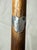 Brown Antique 1800's Hand Carved Nut Wood Sterling Silver Man Face Walking Stick Cane For Sale - Image 8 of 17