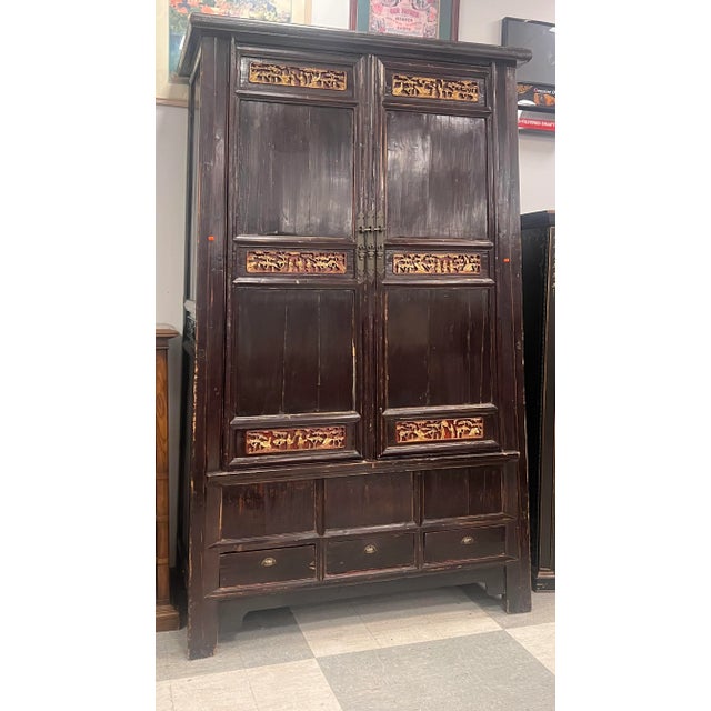 Large 19th Century Asian Cabinet For Sale - Image 13 of 13