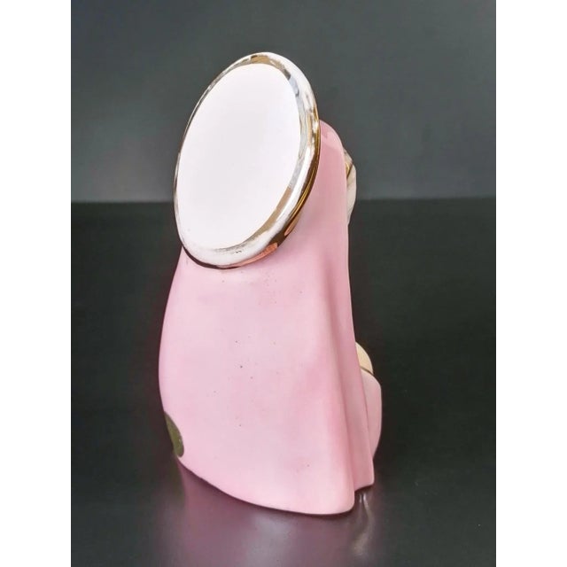 Ceramic Madonna Sculpture by E. Fontanini For Sale - Image 5 of 8