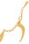 Contemporary 1990s Herve Van Der Straeten Choker Collar Necklace Scalloped Edges 24k Gold Plated For Sale - Image 3 of 10