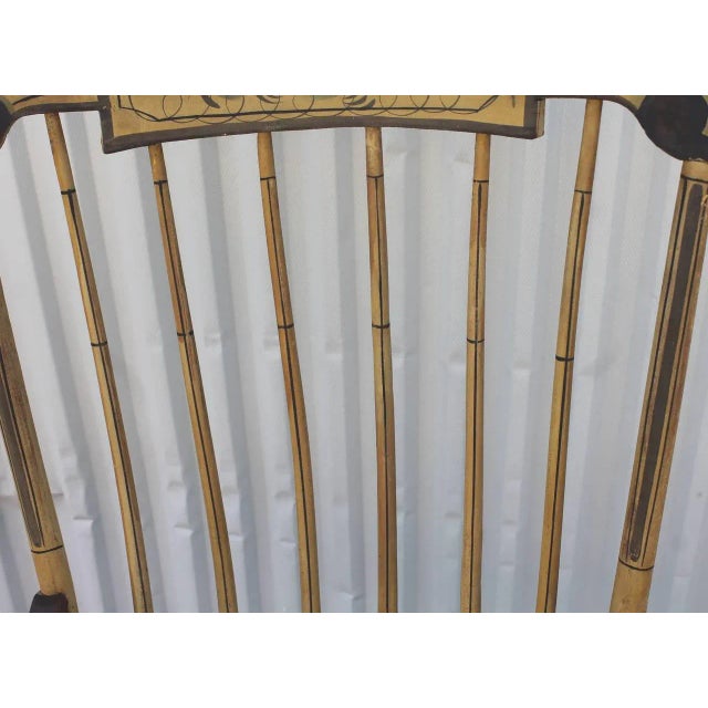 Paint 19th Century Fancy Original Painted Rocking Chair For Sale - Image 7 of 10
