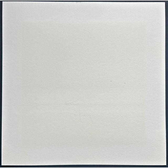 Antonio Calderara, Untitled, 1971, Color Screen Print For Sale - Image 4 of 5