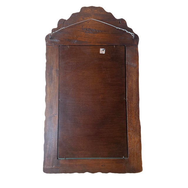 Vintage Spanish Revival Gilt Mirror For Sale - Image 4 of 5