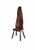 Wood Monumental Antique Javanese Sculptural Throne Stool, Modern Organic For Sale - Image 7 of 11
