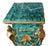 Louis XVI Revival Faux Malachite Pedestal Stands, Set of 2 For Sale - Image 5 of 7