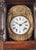 Brown Antique Tudor Oak Linen Fold Long Case Clock by E. Favot of Bleneau For Sale - Image 8 of 8