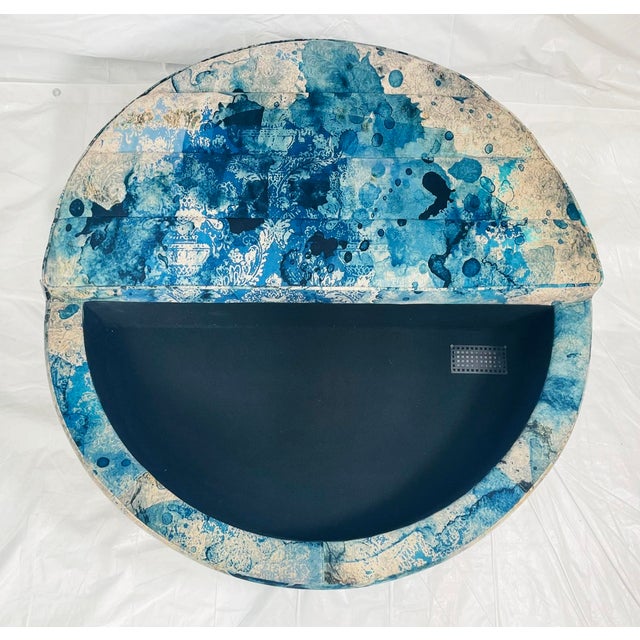 Timothy Oulton Shabby Storage Coffee Table Siren Velvet & Reclaimed Timber For Sale - Image 12 of 18