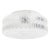 Mid-Century Round Textured Glass Flush Mount For Sale - Image 9 of 12