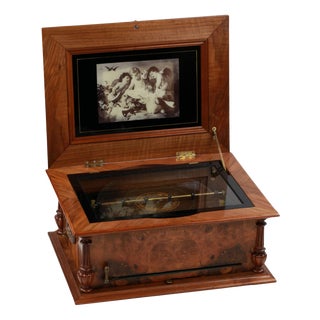 19th Century Polyphon Music Box For Sale