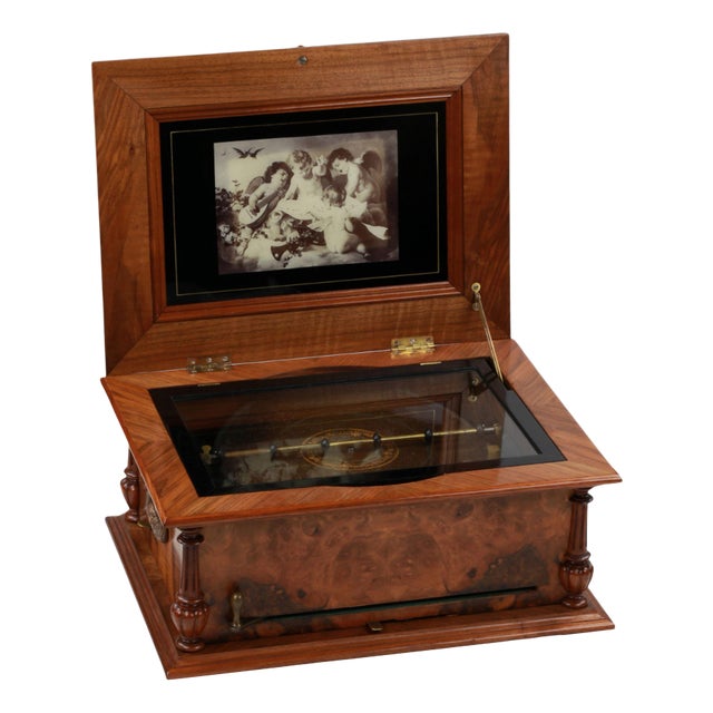 19th Century Polyphon Music Box For Sale