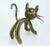 Late 20th Century Brutalist Cat Scrap Metal Art Sculpture For Sale - Image 5 of 14