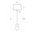 Regina Andrew Hope Iron Floor Lamp, White For Sale In Detroit - Image 6 of 7