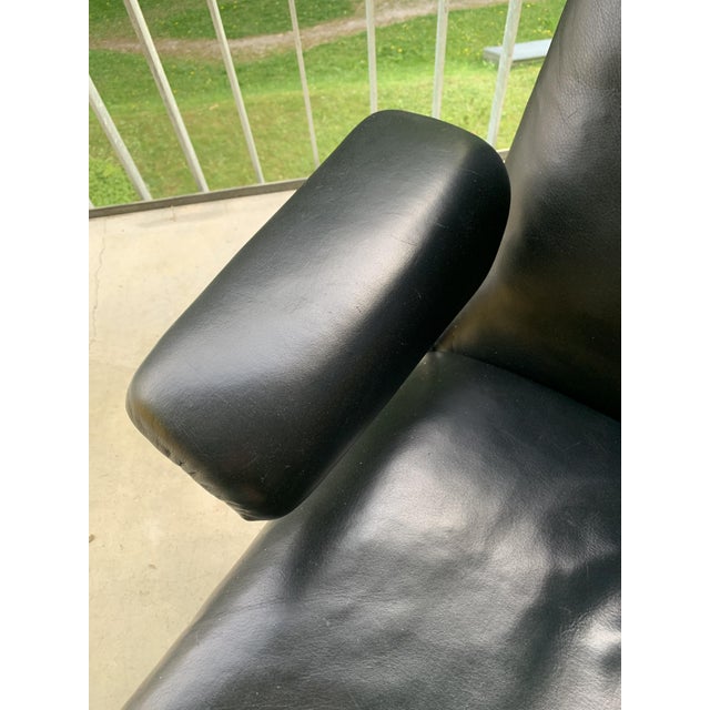 Hans Eichenberger Leather DS 2030 Armchairs with Ottoman by Hans Eichenberger for de sede, 1990s, Set of 2 For Sale - Image 4 of 16