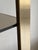 Vintage Modular Wall-Mounted Corner Display Bookcase with Glass Shelves and Gilt Metal Shelves, 1970s For Sale - Image 10 of 18