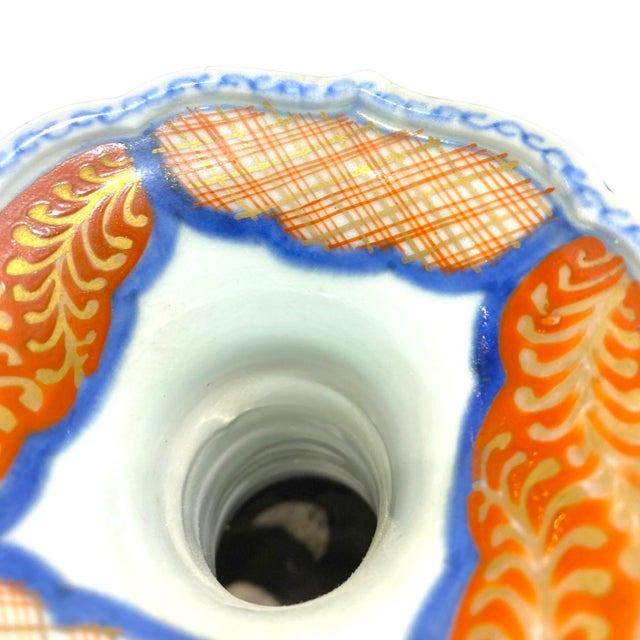 19th Century Japanese Imari Porcelain Vase by Zoshuntei Sanpo – Hand-Painted Birds, Arita Ware, Late Edo to Meiji Period Antique For Sale - Image 16 of 17