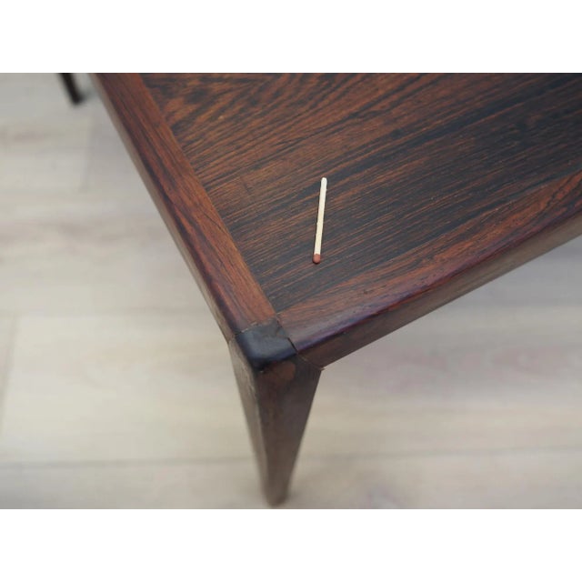 Vintage Danish Rosewood Coffee Table, 1970s For Sale - Image 11 of 12