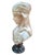 Traditional 19th-Century Italian Alabaster Bust, Likely of the “Song of Solomon’s” Shulamite For Sale - Image 3 of 17