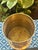Vintage 1960’s Etched Brass Floral Flower Frog Vase From India For Sale In New Orleans - Image 6 of 7