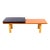 Studio Crafted Teak & Oak 1960s Danish Modern Bench or Coffee Table For Sale