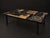 Decorative Wooden Coffee Table with Floral Motifs by Victor Cerrato, Italy, 1970s For Sale - Image 3 of 9