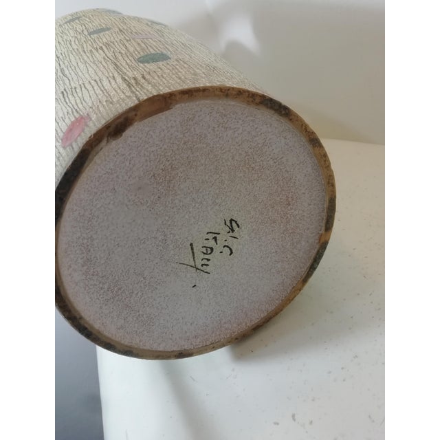 Large Ceramic Vase by Nino Caruso for SIC Ceramiche, Italy, 1960s For Sale - Image 12 of 16