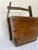 Amazing late 19th century Chinese grain or rice bucket. This rustic container is crafted most likely from solid Elm and...