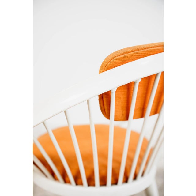 A refined and iconic pair of "Circle Chair" armchairs, a masterpiece designed by renowned Swedish designer Yngve Ekström...