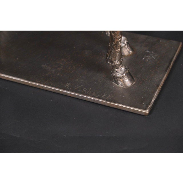 Hugo Verheyen, Sculpture Standing Horse, 1980, Metal For Sale - Image 10 of 11