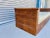 Marge Carson 1960s Mid-Century Campaign Style Tiger Oak Daybed Sofa With Storage Drawers by Marge Carson For Sale - Image 4 of 13