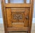 Antique French Oak Bedside Table with Marble Top For Sale - Image 9 of 12
