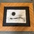 Original 5 x 7 ink painting done on rough edge paper laid down on black mat board overall size with frame is 10.5 x 12.5