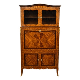 Louis XV Marquetry Secretaire For Sale