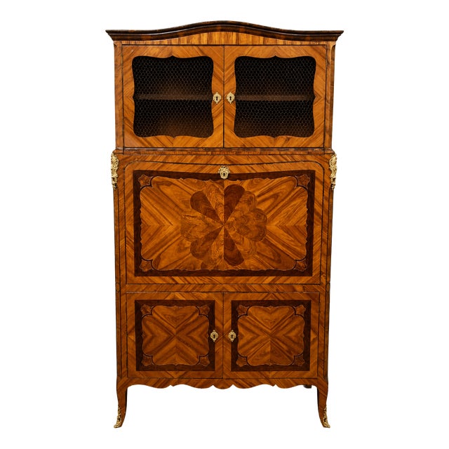 Louis XV Marquetry Secretaire For Sale