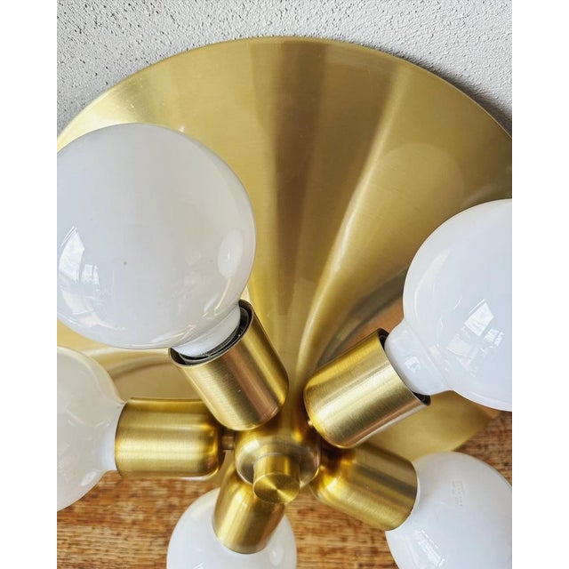 Vintage Sputnik Flush Mount from Hustadt Leuchten For Sale - Image 11 of 14