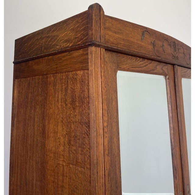 French Wardrobe in Oak For Sale - Image 4 of 13