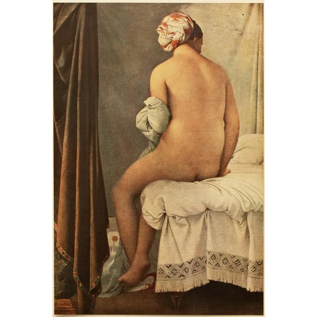 1951 After Ingres "The Bather", First Edition Parisian Photogravure For Sale