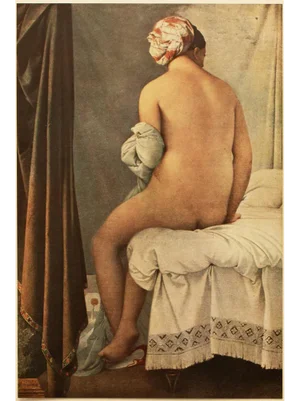1951 After Ingres "The Bather", First Edition Parisian Photogravure