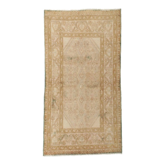 Antique Persian Malayer Rug - 03'06 X 06'06 For Sale