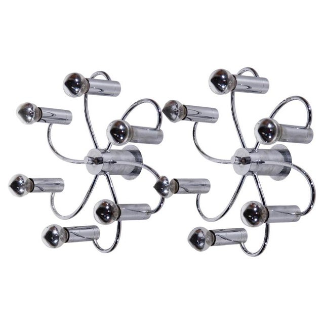 Mid-Century Modern Sputnik Flush-Mounts from Cosack Leuchten, 1960, Set of 2 For Sale - Image 15 of 15